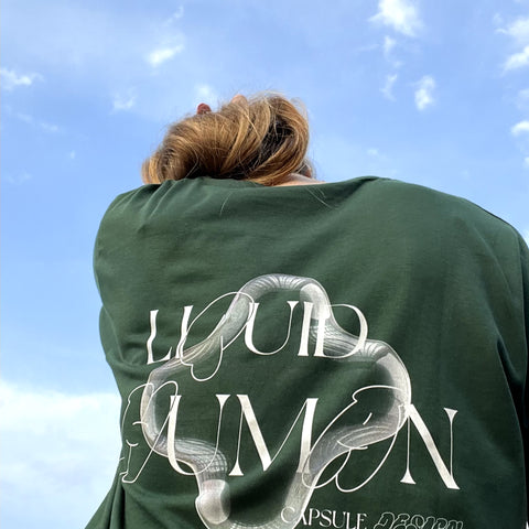 T-shirt verde bottiglia