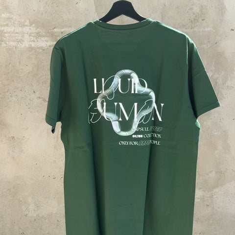 T-shirt verde bottiglia