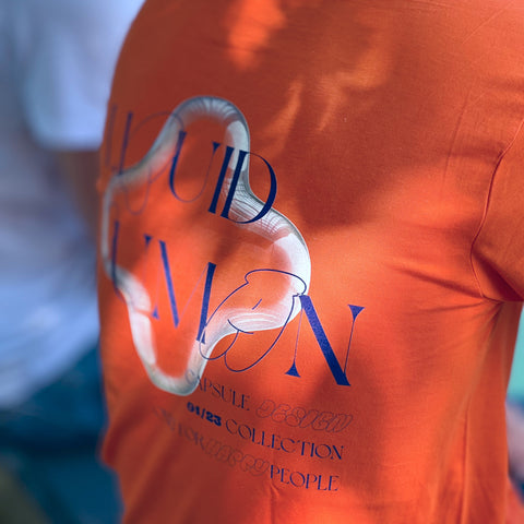 T-shirt arancione