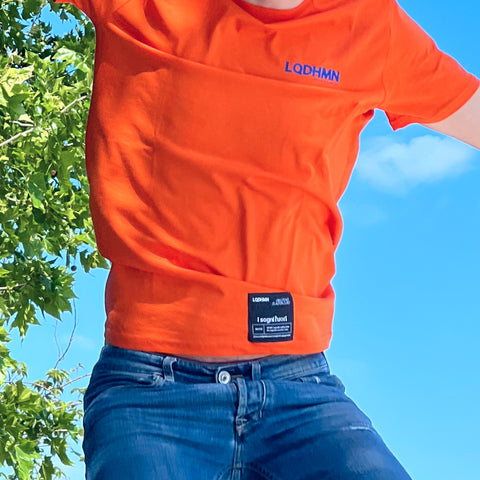 T-shirt arancione
