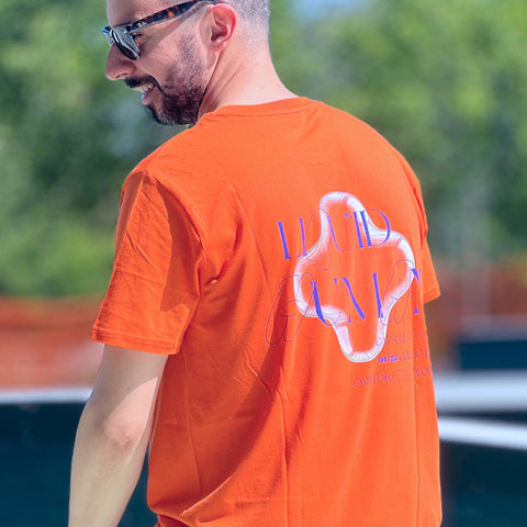 T-shirt arancione